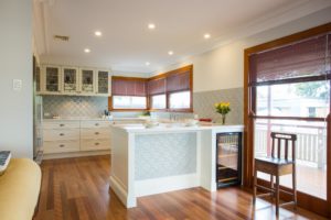 White Dark Tones Kitchen